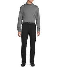 Daniel Cremieux Signature Label Solid Interlock Turtleneck Shirt