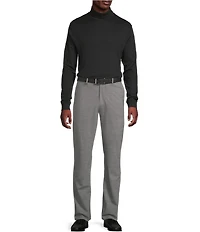 Daniel Cremieux Signature Label Solid Interlock Turtleneck Shirt