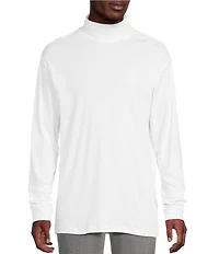 Daniel Cremieux Signature Label Solid Interlock Turtleneck Shirt