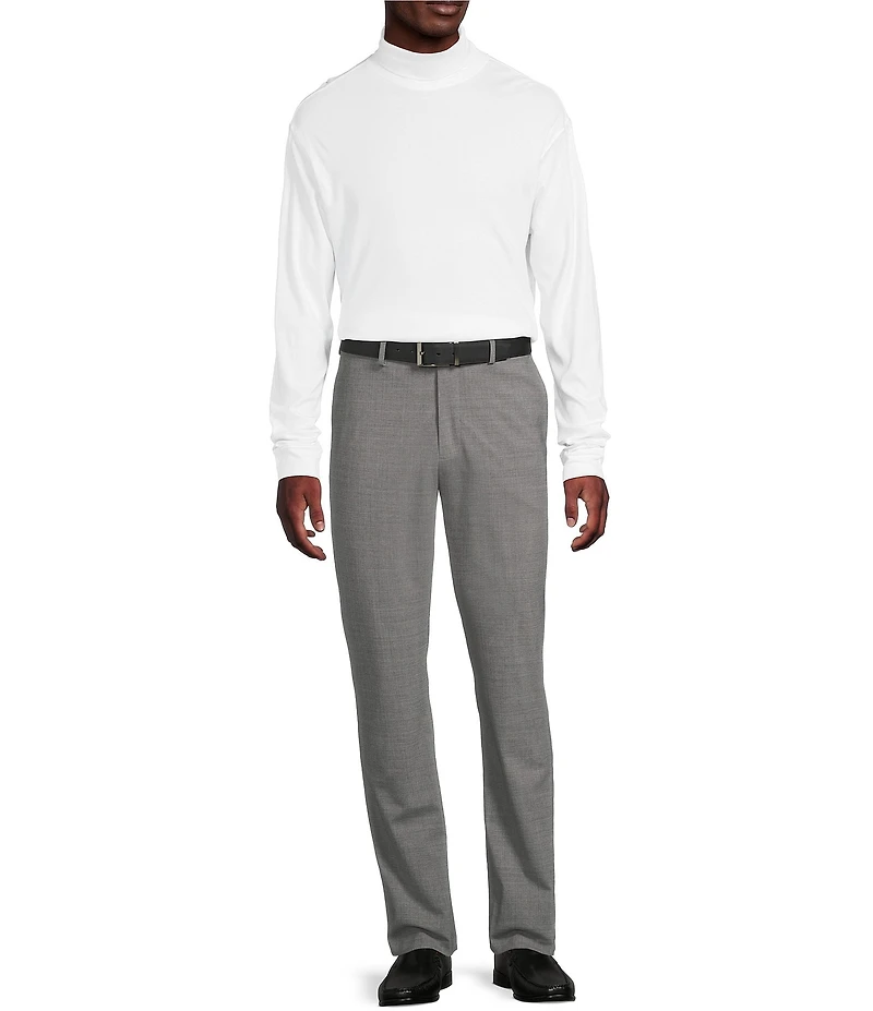 Daniel Cremieux Signature Label Solid Interlock Turtleneck Shirt