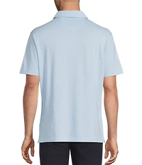 Daniel Cremieux Signature Label Solid Pique Jersey Short Sleeve Polo Shirt