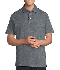 Daniel Cremieux Signature Label Solid Pique Jersey Short Sleeve Polo Shirt