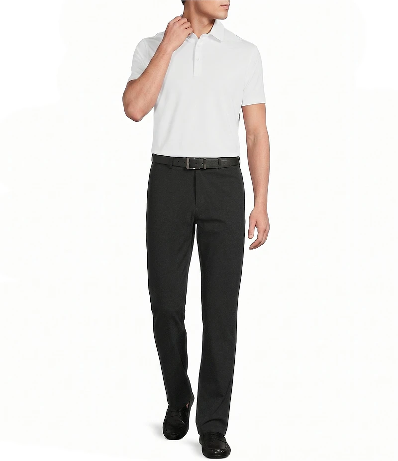 Daniel Cremieux Signature Label Solid Pique Short Sleeve Polo Shirt