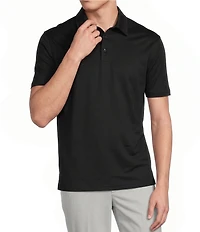 Daniel Cremieux Signature Label Solid Pique Short Sleeve Polo Shirt