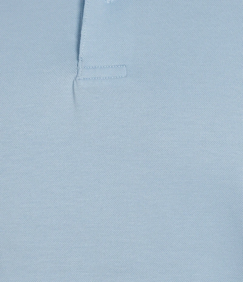 Daniel Cremieux Signature Label Solid Pique Short Sleeve Polo Shirt