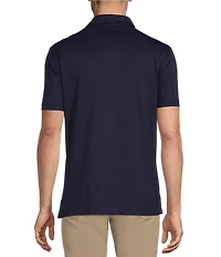 Daniel Cremieux Signature Label Solid Pique Short Sleeve Polo Shirt