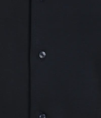 Daniel Cremieux Signature Label Solid Short Sleeve Coatfront Shirt