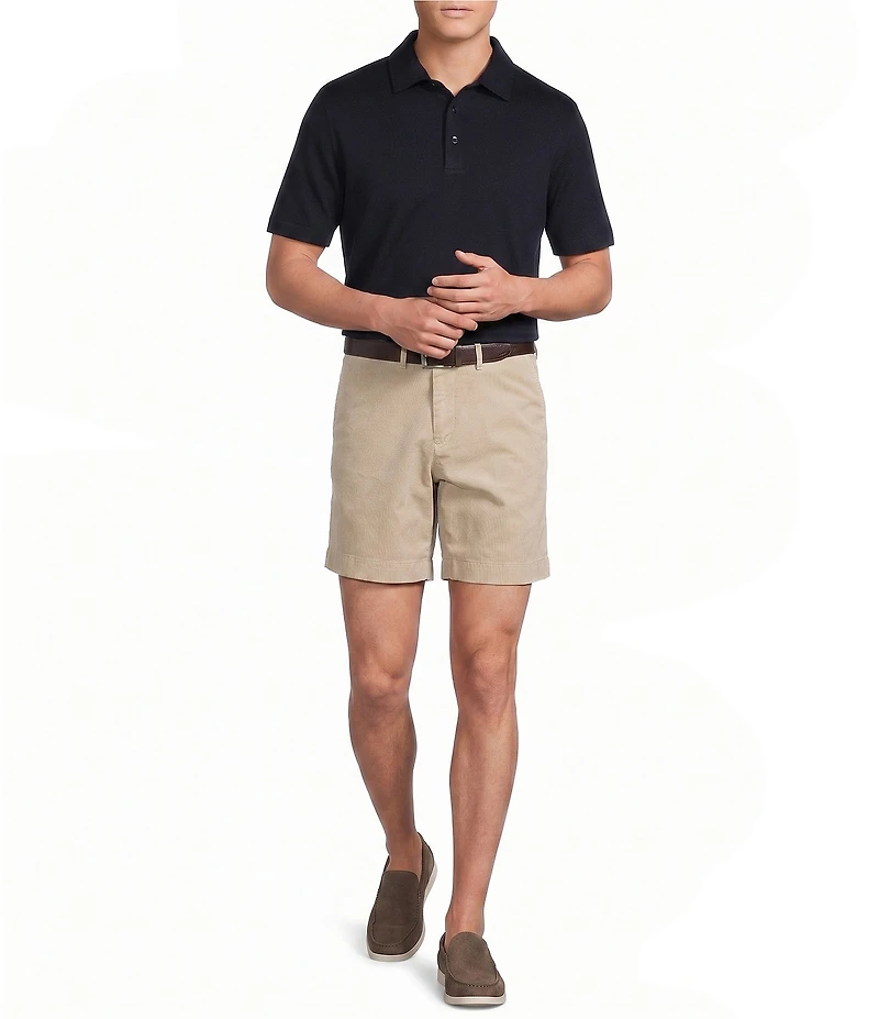 Daniel Cremieux Signature Label Solid Short Sleeve Polo Shirt
