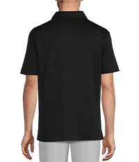 Daniel Cremieux Signature Label Solid Short Sleeve Polo Shirt