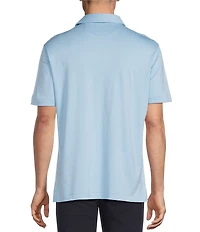 Daniel Cremieux Signature Label Solid Short Sleeve Polo Shirt