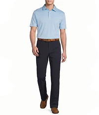 Daniel Cremieux Signature Label Solid Short Sleeve Polo Shirt