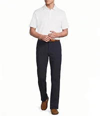 Daniel Cremieux Signature Label Solid Short Sleeve Polo Shirt