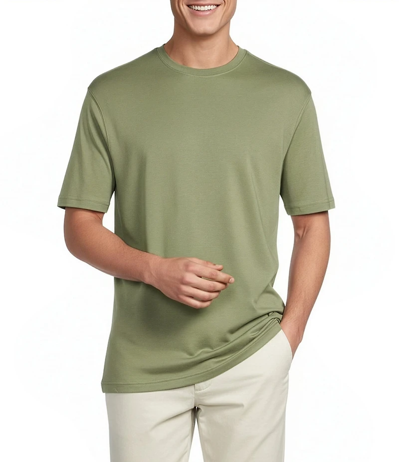 Daniel Cremieux Signature Label Solid Short Sleeve T-Shirt