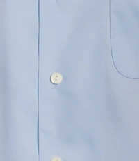Daniel Cremieux Signature Label Solid Short Sleeve Woven Camp Shirt