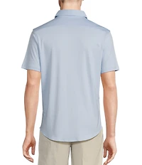 Daniel Cremieux Signature Label Solid Short Sleeve Woven Shirt