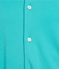 Daniel Cremieux Signature Label Solid Short Sleeve Woven Shirt