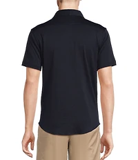 Daniel Cremieux Signature Label Solid Short Sleeve Woven Shirt