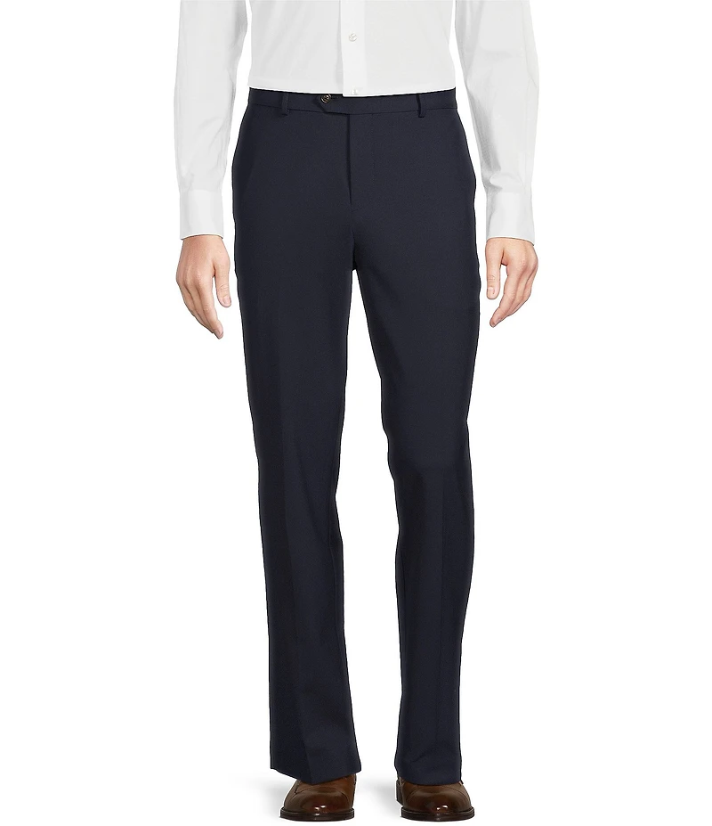 Daniel Cremieux Signature Label Stretch Flat Front Dress Pants
