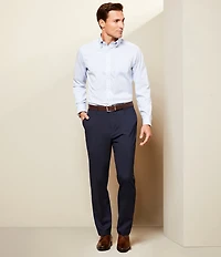 Daniel Cremieux Signature Label Stretch Flat Front Dress Pants