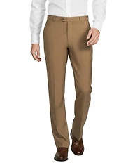 Daniel Cremieux Signature Label Stretch Flat Front Dress Pants