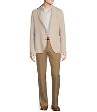 Daniel Cremieux Signature Label Stretch Flat Front Dress Pants