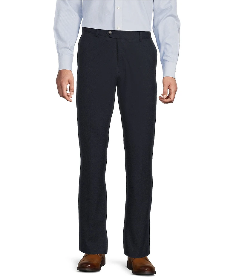 Cremieux Daniel Cremieux Signature Label Stretch Flat Front Dress Pants