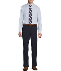 Cremieux Daniel Cremieux Signature Label Stretch Flat Front Dress Pants