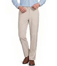 Daniel Cremieux Signature Label Stretch Flat Front Dress Pants