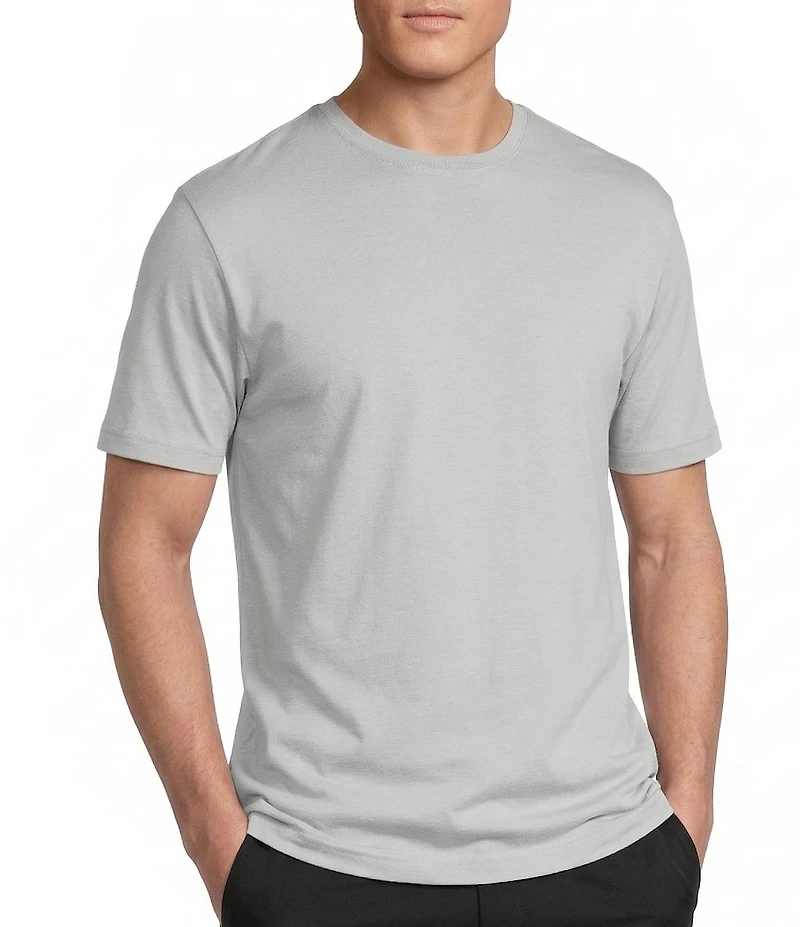 Daniel Cremieux Signature Label Striped Short Sleeve T-Shirt