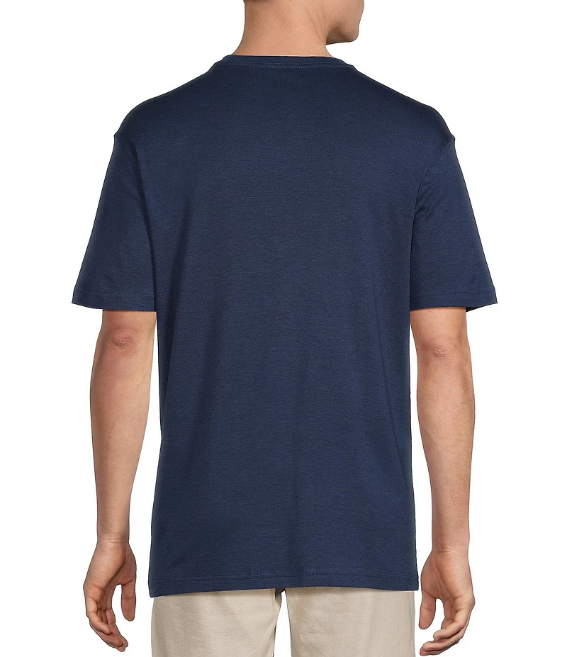 Daniel Cremieux Signature Label Striped Short Sleeve T-Shirt