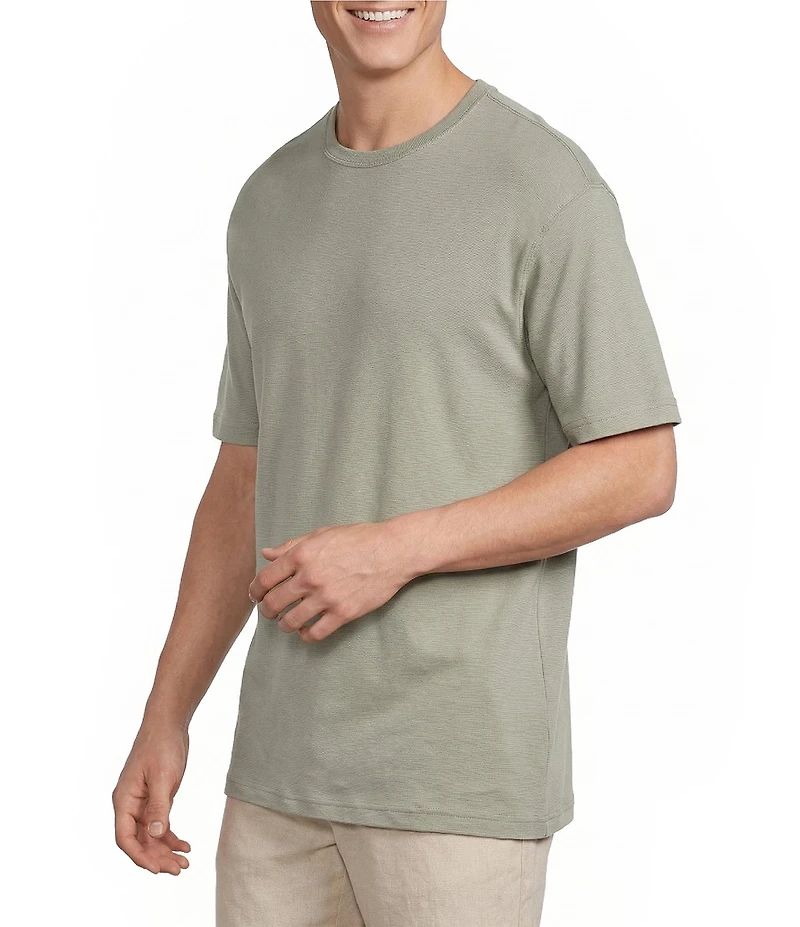 Daniel Cremieux Signature Label Striped Short Sleeve T-Shirt