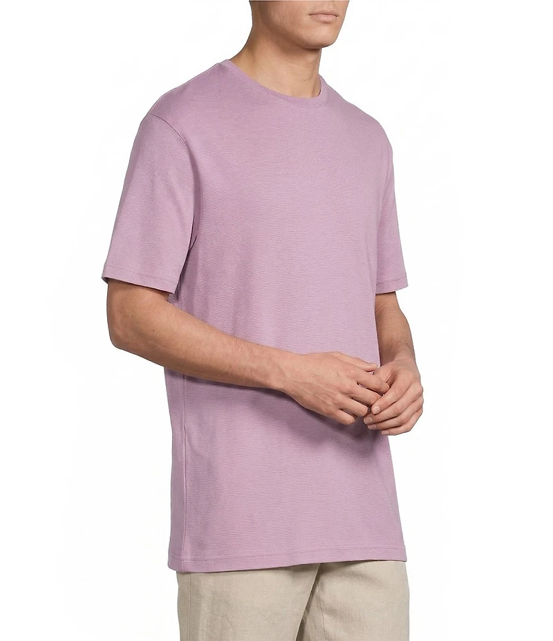 Daniel Cremieux Signature Label Striped Short Sleeve T-Shirt