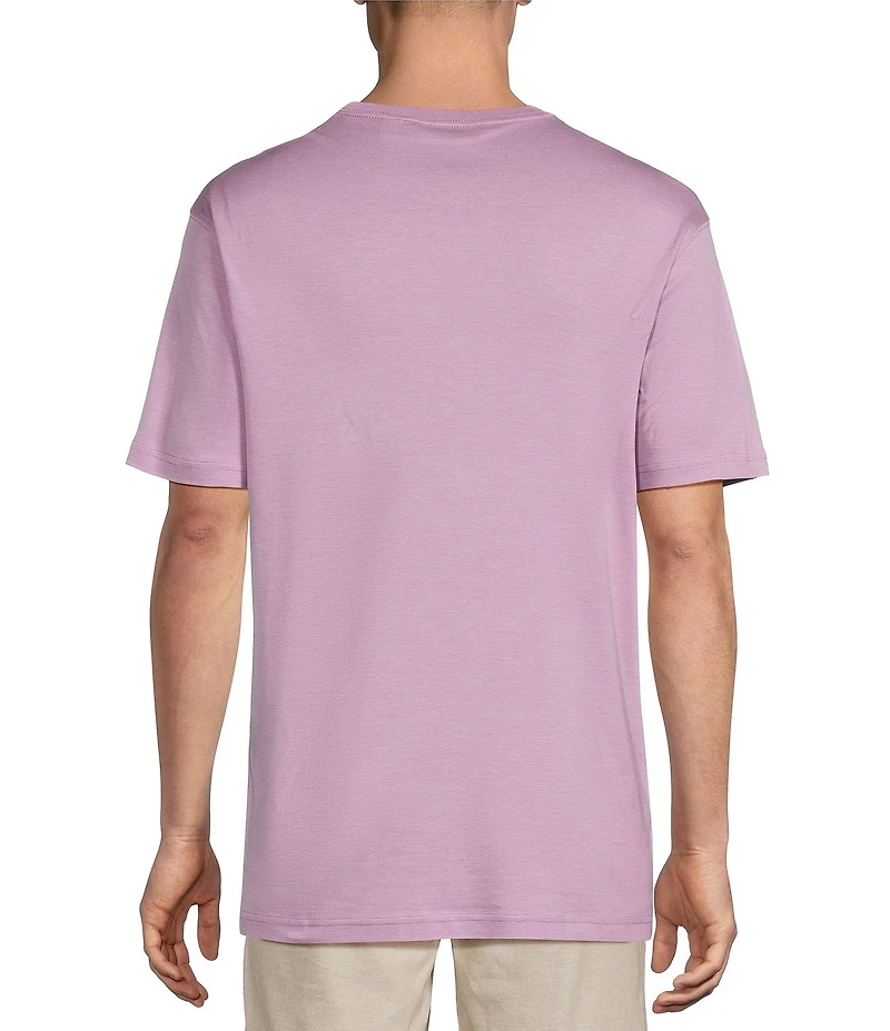 Daniel Cremieux Signature Label Striped Short Sleeve T-Shirt