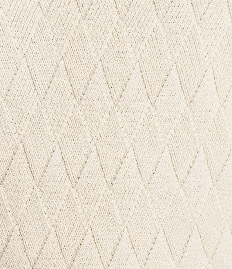 Daniel Cremieux Signature Label Supima Diamond Pattern Sweater