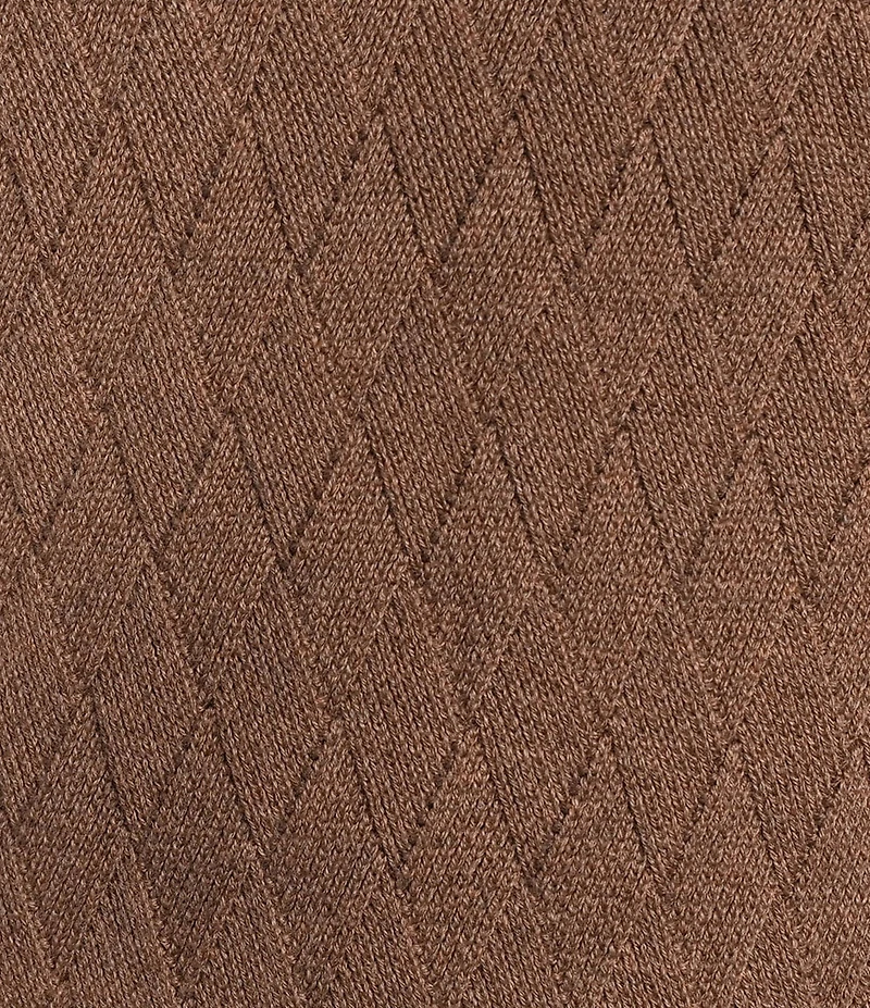 Daniel Cremieux Signature Label Supima Diamond Pattern Sweater