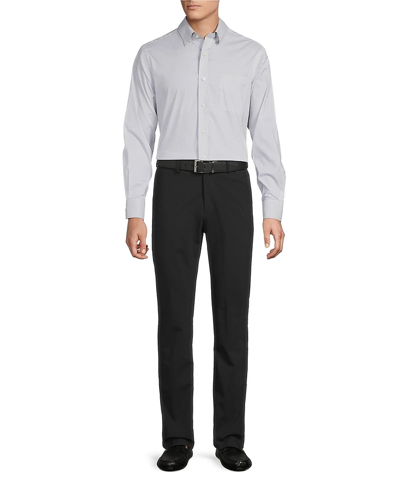 Daniel Cremieux Signature Label The ETA Diamond Long Sleeve Woven Shirt