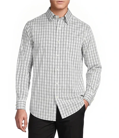 Daniel Cremieux Signature Label The ETA Plaid Long Sleeve Woven Shirt