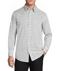 Daniel Cremieux Signature Label The ETA Plaid Long Sleeve Woven Shirt