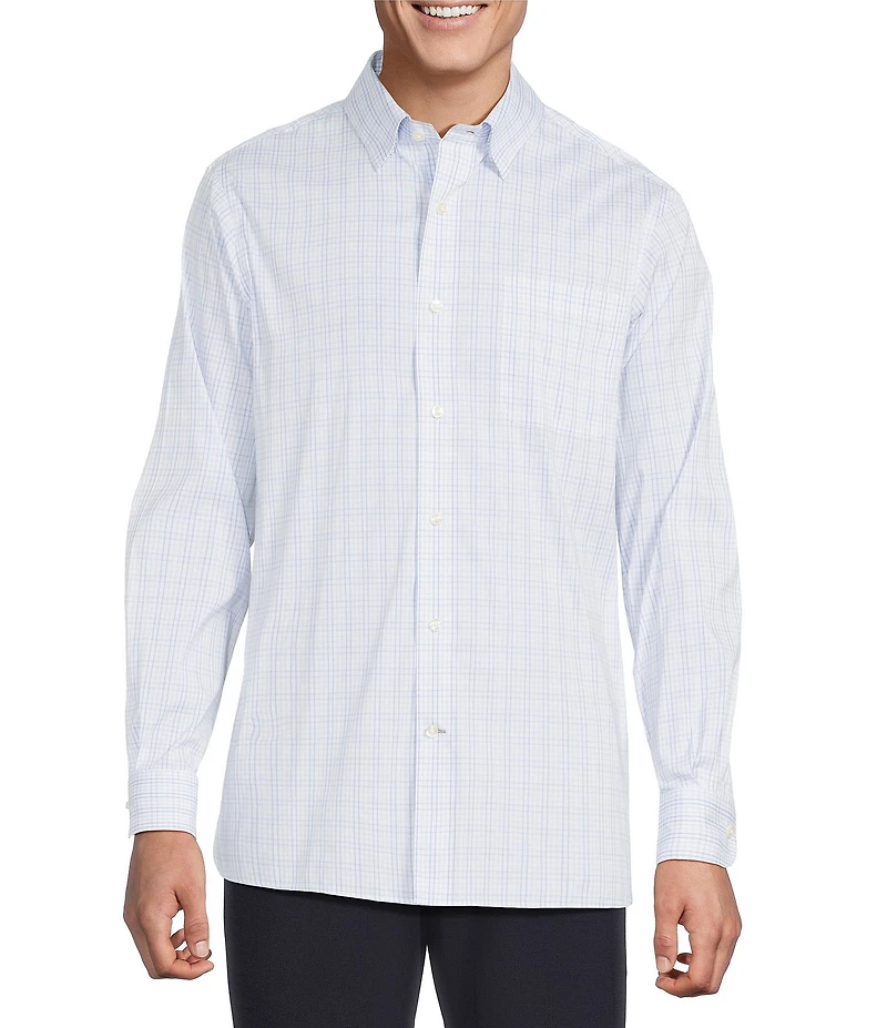 Daniel Cremieux Signature Label The ETA Plaid Long Sleeve Woven Shirt
