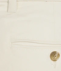 Daniel Cremieux Signature Label The Highlands Collection Flat Front Solid Brushed Twill Pants