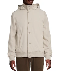 Daniel Cremieux Signature Label The Highlands Collection Mixed Media Jacket