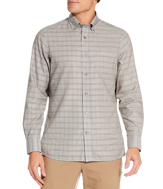 Cremieux Daniel Cremieux Signature Label The Highlands Collection Non-Iron Grid Plaid Long Sleeve Woven Shirt | Liberty Center Cremieux Daniel Cremieux Signature Label The Highlands Collection Non-Iron Grid Plaid Long Sleeve Woven Shirt | Liberty Center