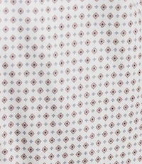 Daniel Cremieux Signature Label The Highlands Collection Printed Knit Long Sleeve Coat Front Shirt