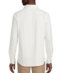 Daniel Cremieux Signature Label The Highlands Collection Solid Knit Long Sleeve Coat Front Shirt