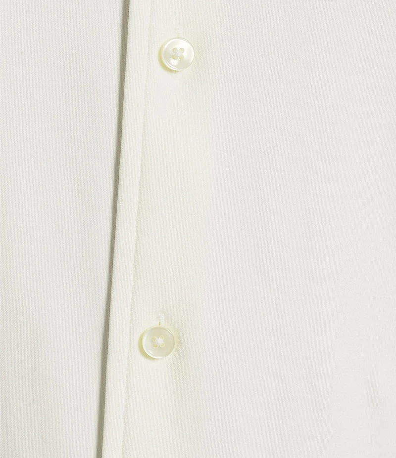 Daniel Cremieux Signature Label The Highlands Collection Solid Knit Long Sleeve Coat Front Shirt