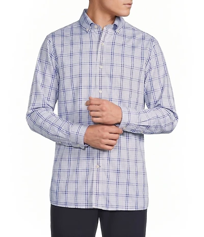 Daniel Cremieux Signature Label The Icon Medium Plaid Long Sleeve Woven Shirt