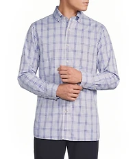 Daniel Cremieux Signature Label The Icon Medium Plaid Long Sleeve Woven Shirt