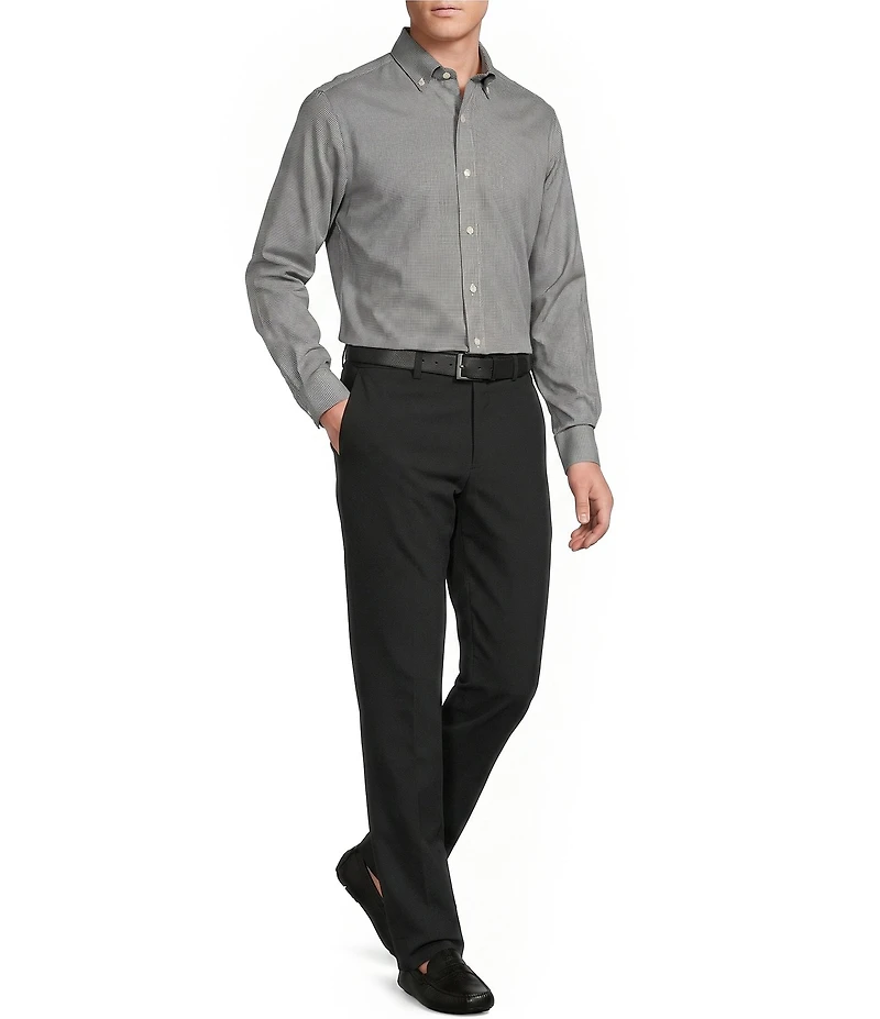 Daniel Cremieux Signature Label The Icon Plaid Long Sleeve Woven Shirt