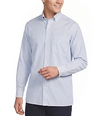 Daniel Cremieux Signature label The Icon Stripe Long Sleeve Woven Shirt