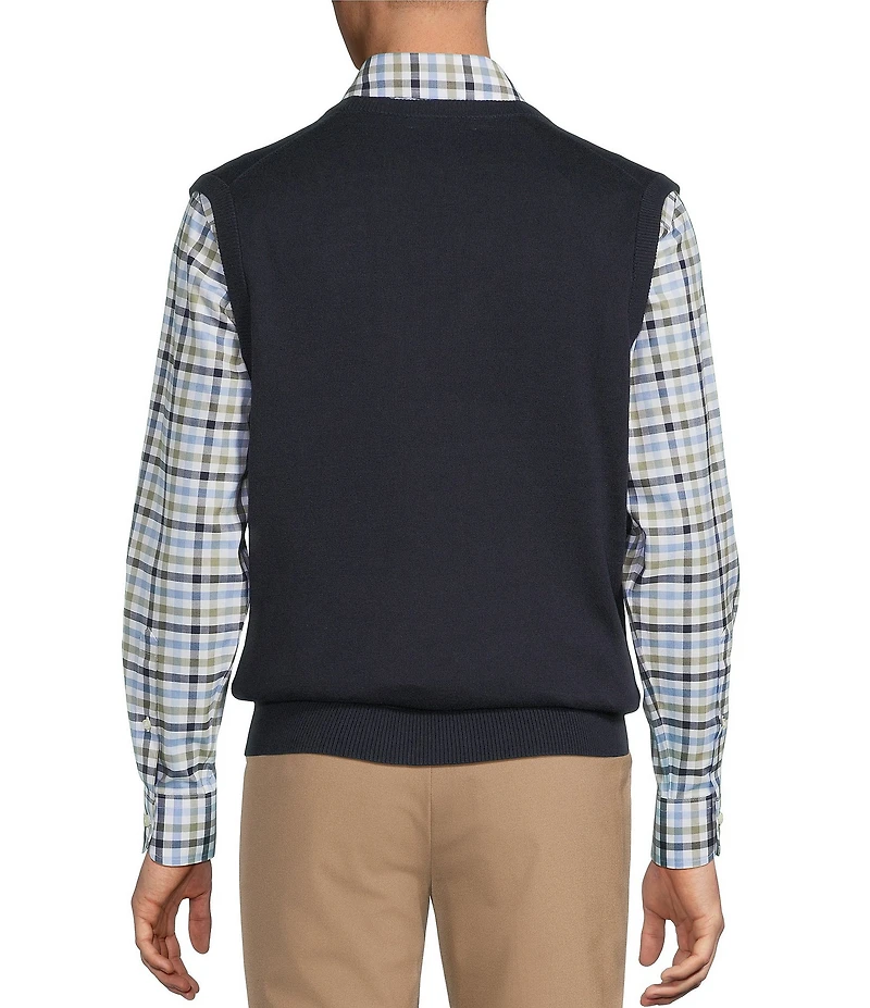 Daniel Cremieux Signature Label V-Neck Sweater Vest